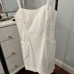 Lily Pulitzer white eyelet dress New with tags